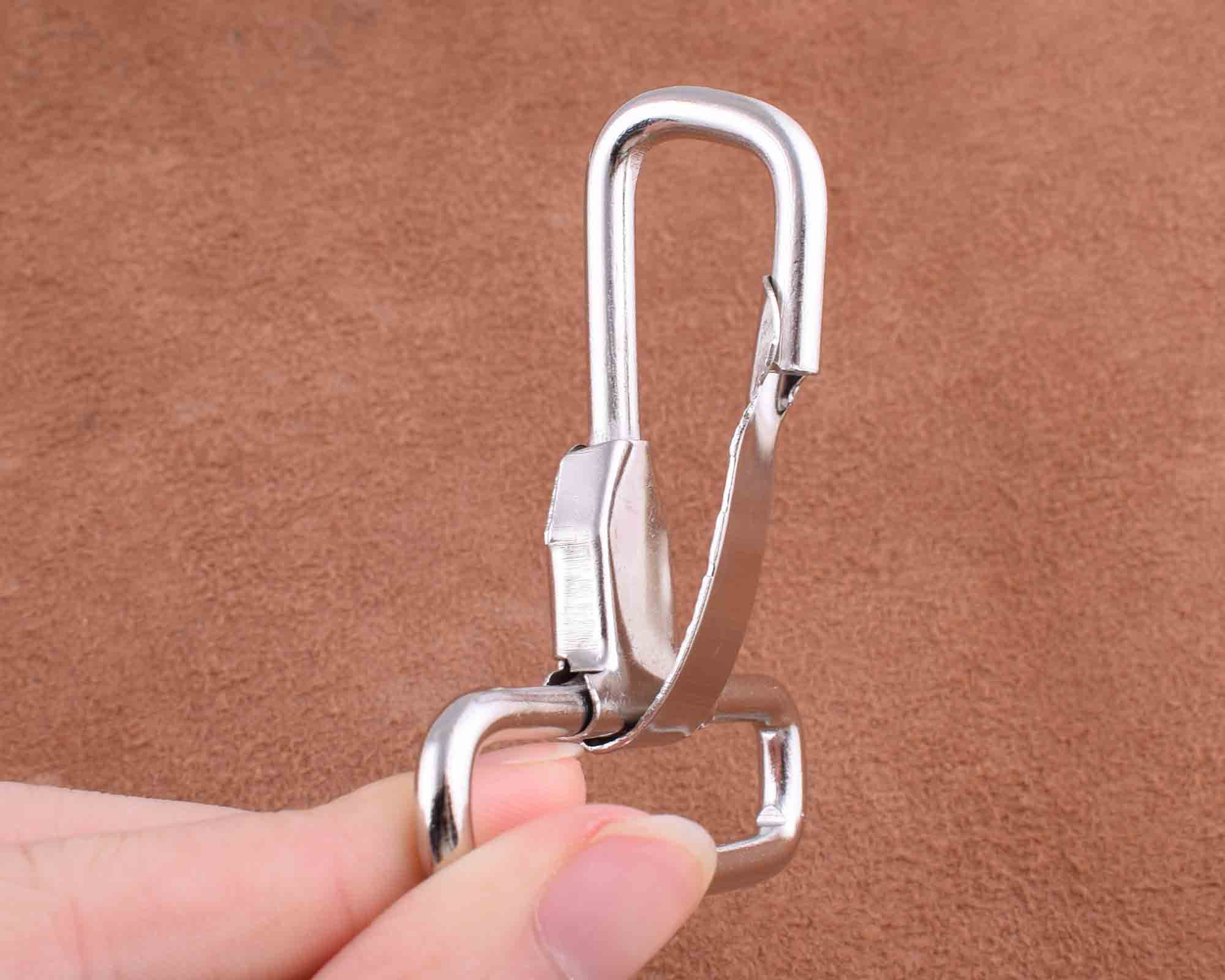 200 Stück Federhaken 25 Mm – Metall, Bronze, Für Schlüsselbund, Geldbörse, Lanyard
