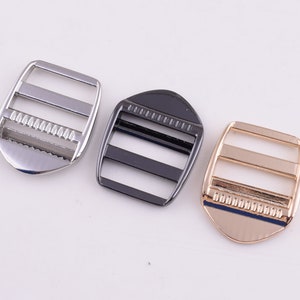 metal adjuster alloy regulator slide buckle Strap buckle,3/4 inch adjuster center bar buckle,slide belt buckle for handbag webbing hardware