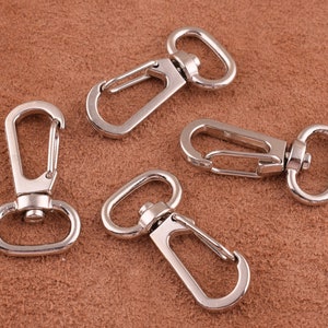silver Lobster Clasp 32*13mm Metal Swivel Clasp Keychain Clasp For Bag Clips/Lanyard Clips/key and DIY making supplies