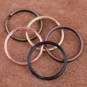 Split Rings 25mm Key ring Hook Loop Double Loops Bulk Jump ring Split ring Double Loop Rings for key/wholesale/diy making