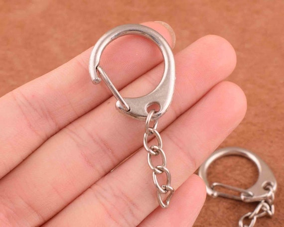 Buy Silver Swivel Snap Hook Leash Clip Zinc Die Cast Leash Snap Clasp  5416mm Swivel Clasps-lanyard-chain Holder for Dog Leash/bag/purse Online in  India 