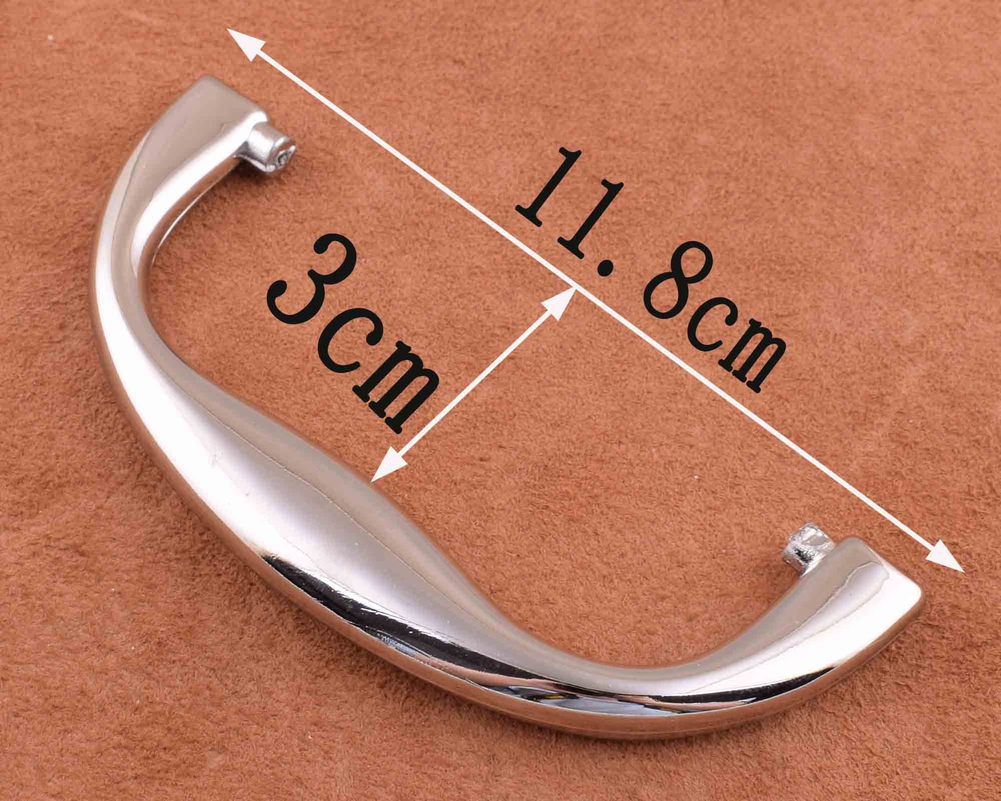 Silver Plastic handleWooden Chest Décor Small Plastics Handle Etsy