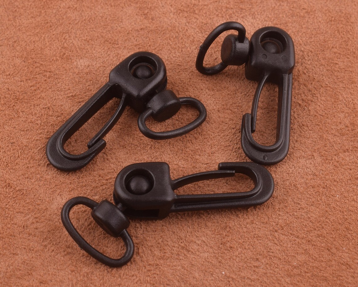 30 Pcs 52*16mm Plastic Hook Rocker Swivel Strap Webbing,2 Inch Plastic ...