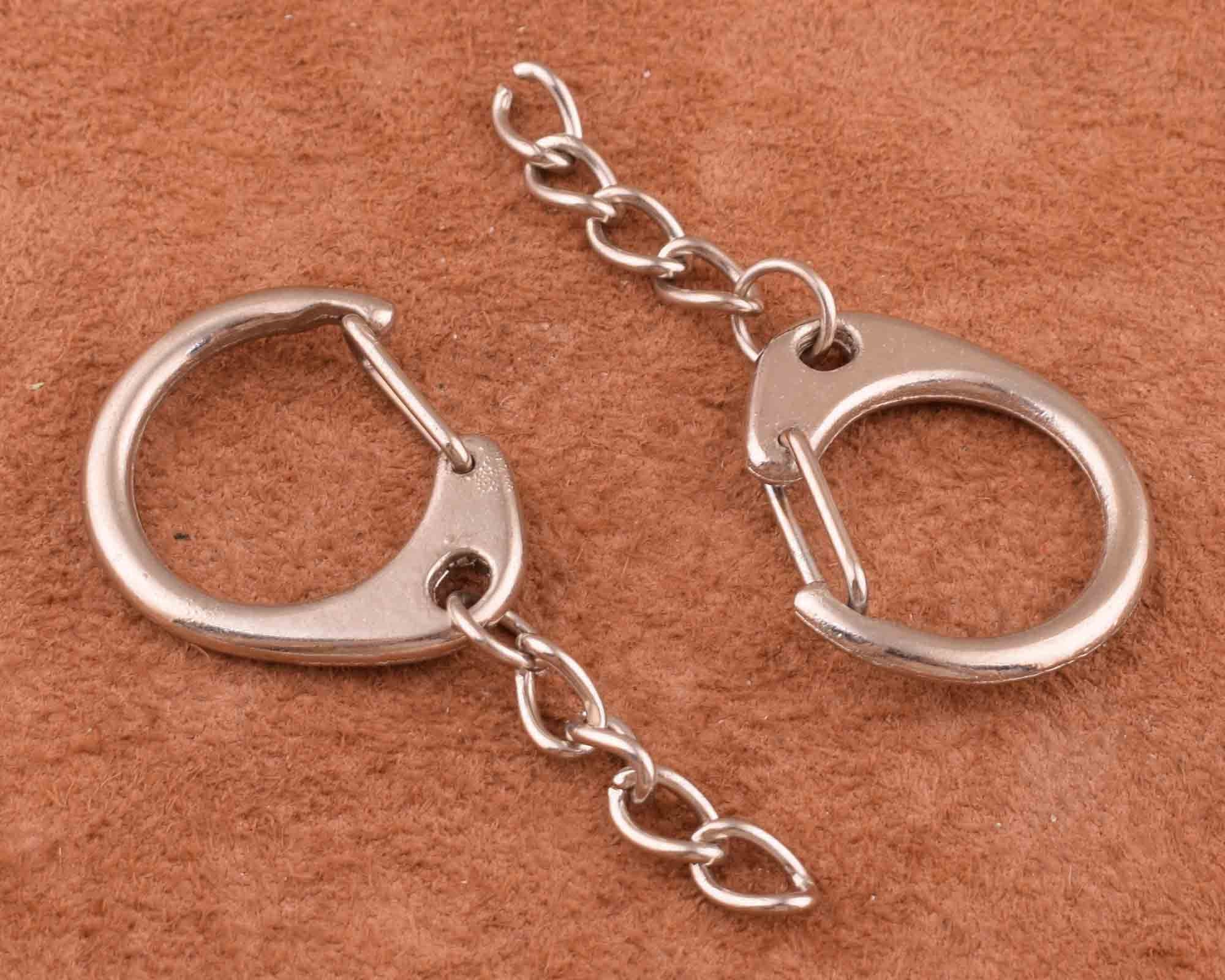 Buy Silver Swivel Snap Hook Leash Clip Zinc Die Cast Leash Snap Clasp  5416mm Swivel Clasps-lanyard-chain Holder for Dog Leash/bag/purse Online in  India 