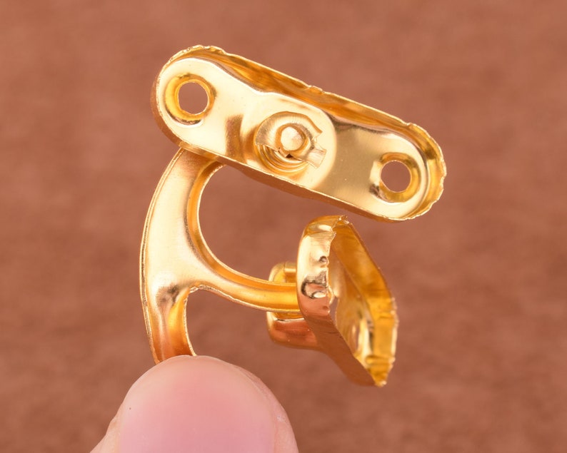 Metal Small Box Hasp Gold Hook Lockstrinket Box Latches Swing Etsy