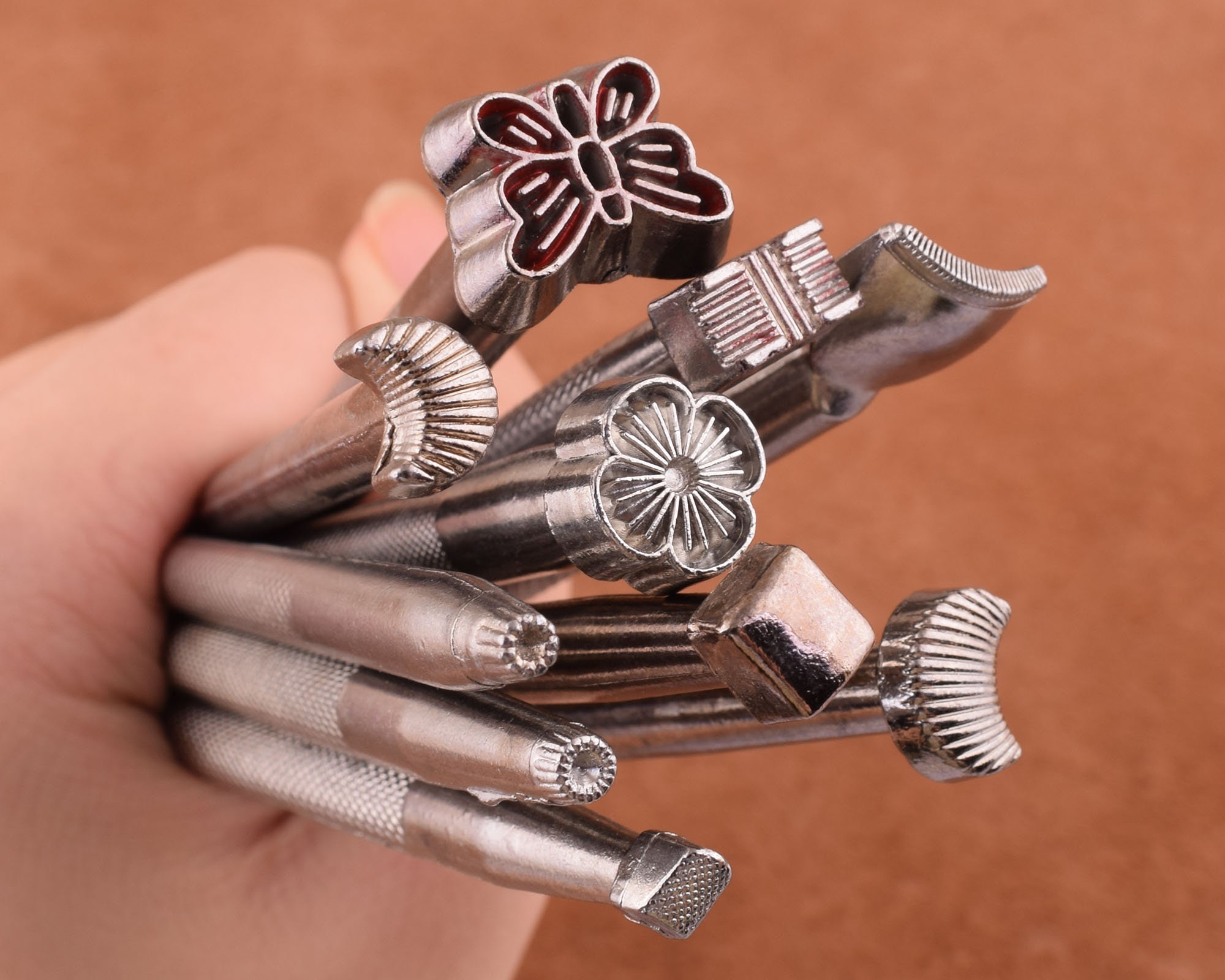 Leather Stamping Toolsleather Stamp Toolsleather Working Etsy