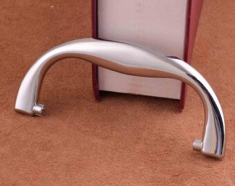 silver Plastic handle,Wooden Chest Décor Small Plastics Handle suitcase handle,11.8*3cm Décor Small Plastics Handle for purses/bags