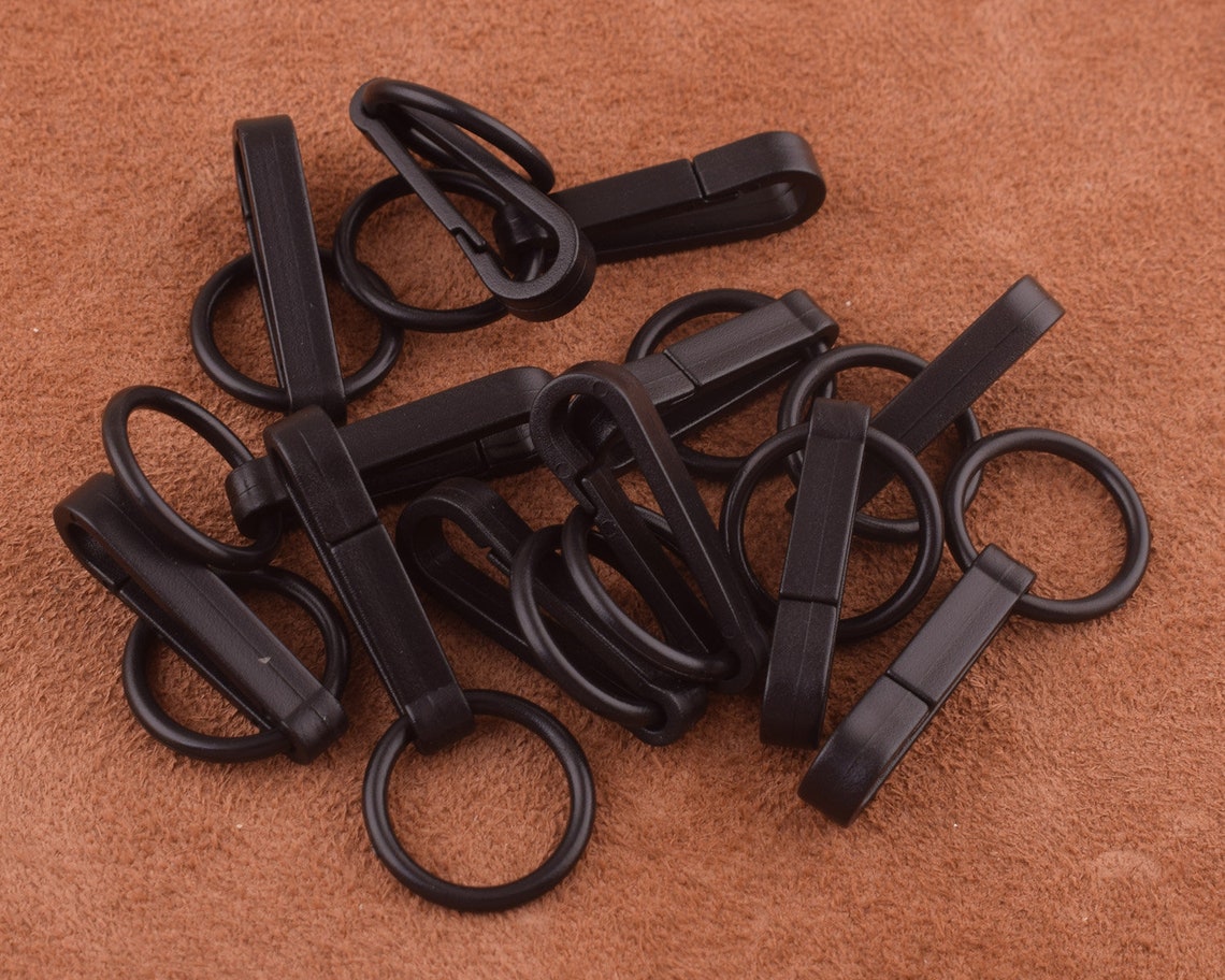 15 Pcs Plastic Hook Rocker Swivel Strap Webbing,41*14mm Plastic Swivel ...