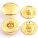 10 Set Round Snap Button Snap Fastener Bronze/gold/rose - Etsy