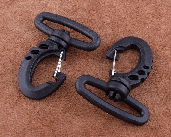 Plastic Swivel Snap Hook Plastic Dog Hook 6240mm Strap Webbing Hooks Metal  Hooks,carabiner Hook for Backpack/bags/shoulder Straps 
