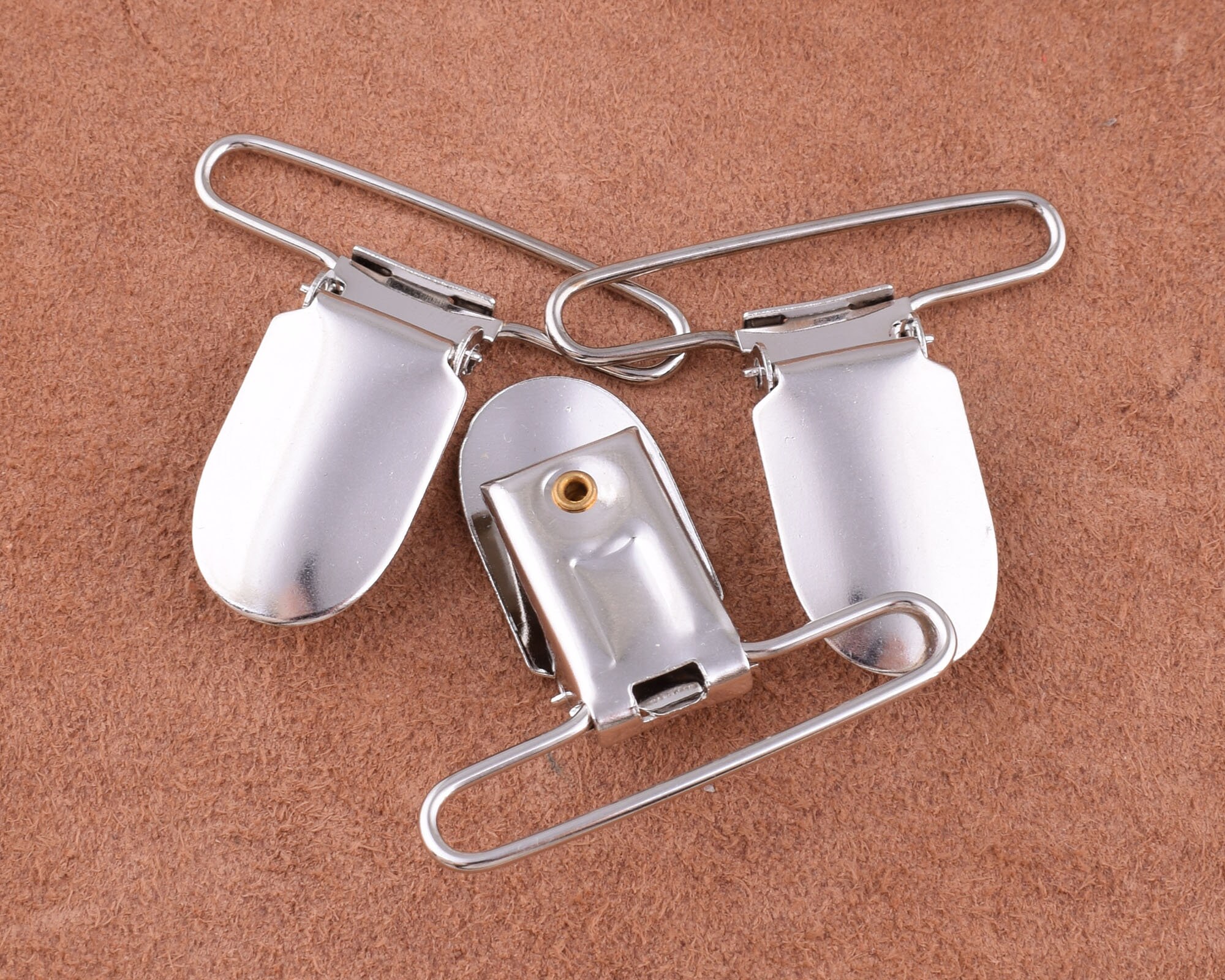 Metal Suspender Clips Pacifier Mitten Suspender Clips40mm Etsy