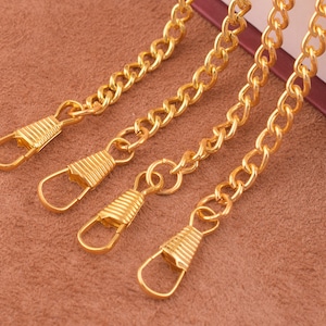 14 inch Gold Purse shoulder bag handbag purse chain,High Quality Purse Chain,Replacement Handle Chain, Metal Crossbody Bag Chain Strap