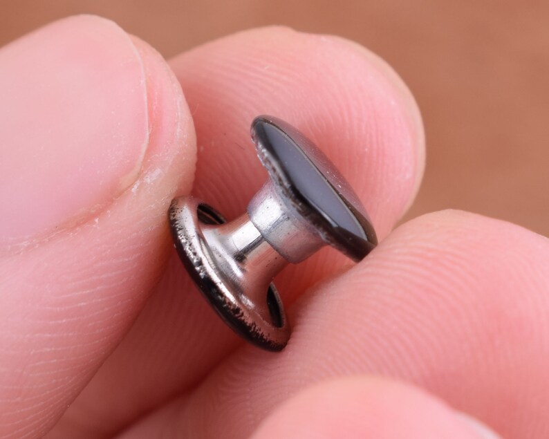 Round Rapid Rivet Stud Black Rivets 88mm Metal Rivets Studs Etsy