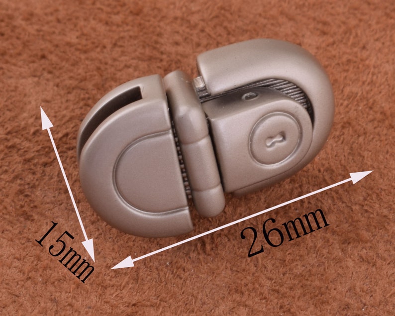 metal tuck lock Thumb Catch Tuck Purse Lock 26*15mm Purse locks Snap lock Press Clasp Latch Tongue Clutch locks for pursebagsdiy making