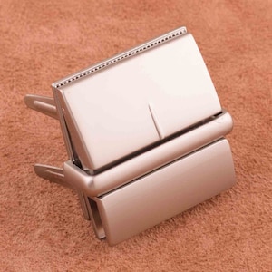 Clutch Lock/40*40mm Latch Lock/matte silver Clutch Purse Lock/Tongue Lock/Purse Lock /Handbag Lock 1 Pcs for bag/purse/diy supplies