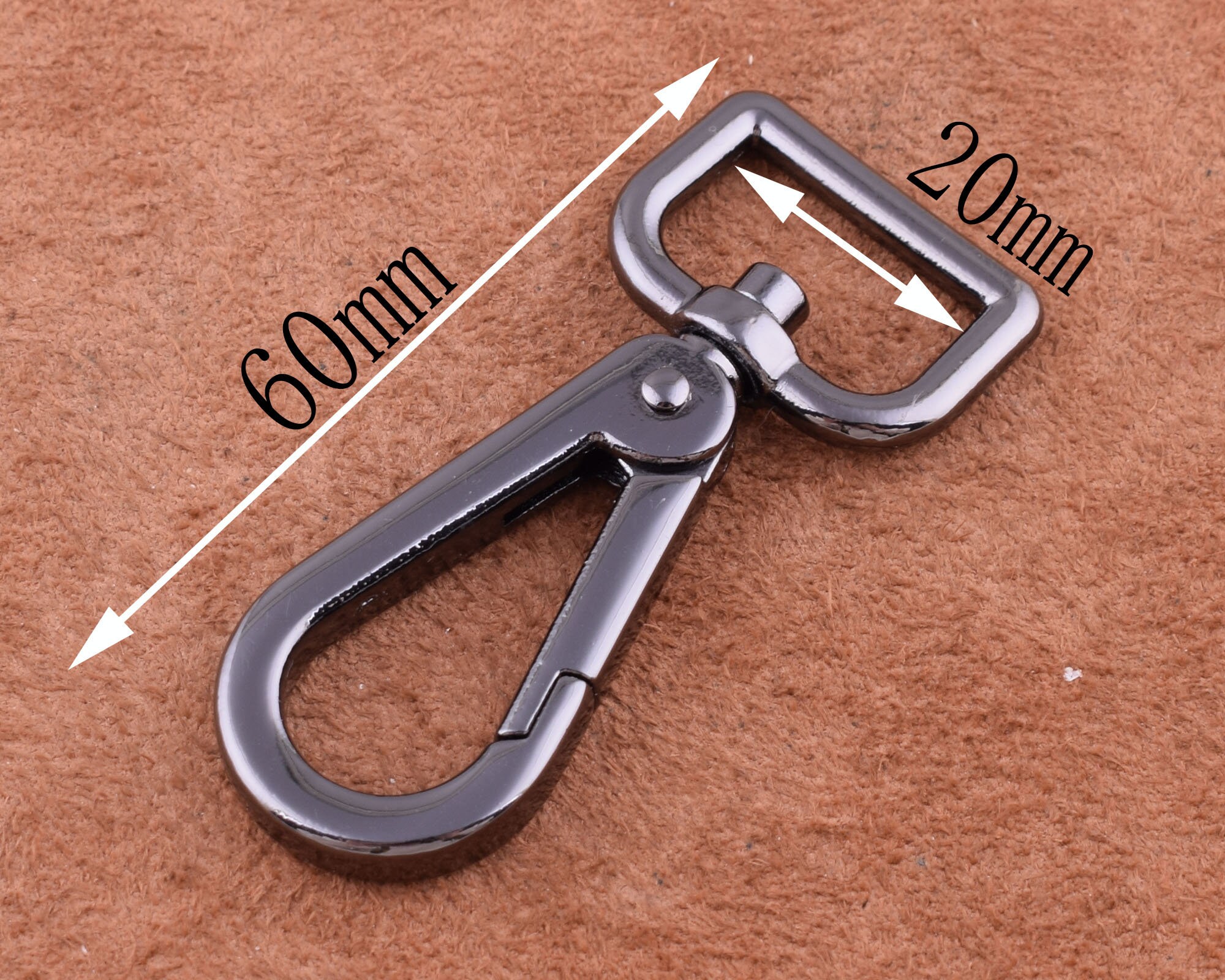 Swivel Clasps Clips Dog Leash Swivel Hook gunmetal Snap hook Etsy