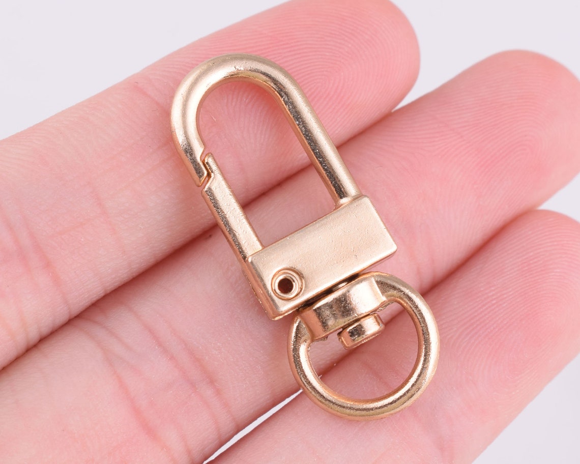 Swivel Hook Clasp 339mm Leather Hardware Spring Strap Loop Etsy