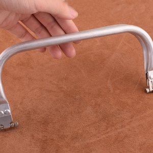 Aluminum tubular internal hinge Bag frame purse frame Internal Bag Frame 20*8.5cm Clutch Kiss Clasp Bag Frame Handbag Frame for bag/purse