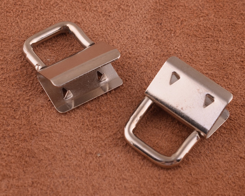 30 Sets 20mm Key FOB Chain Metal Wristlet Hardware Sets With Key Rings ...