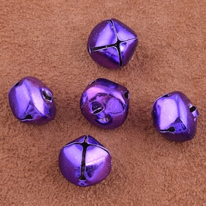 Jingle Bell Charms Cat Bell Charm, 14mm Metal Bell Durável jingle cross bells, Fornecimento de colar para animais de estimação Artesanato Bell Charms para coleira de animais de estimação/faça você mesmo