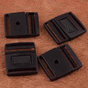 Wholesale Plastic Side Release Buckles Inner Hook for Backpack Straps 20mm ,Closure and adjustment strap buckle for bag/shoulder strap/belt