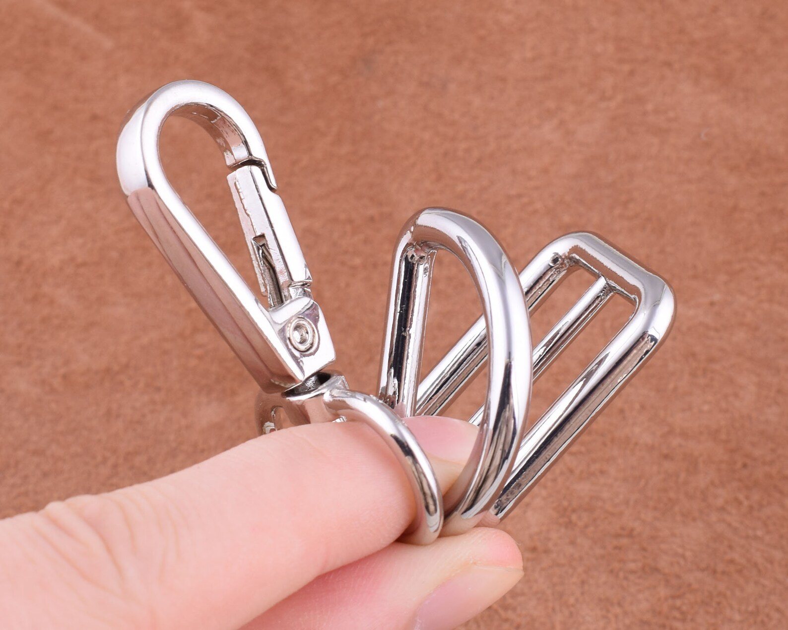 Swivel Snap Hook Swivel Snap Clip Hook1 Inch Push Gate Etsy