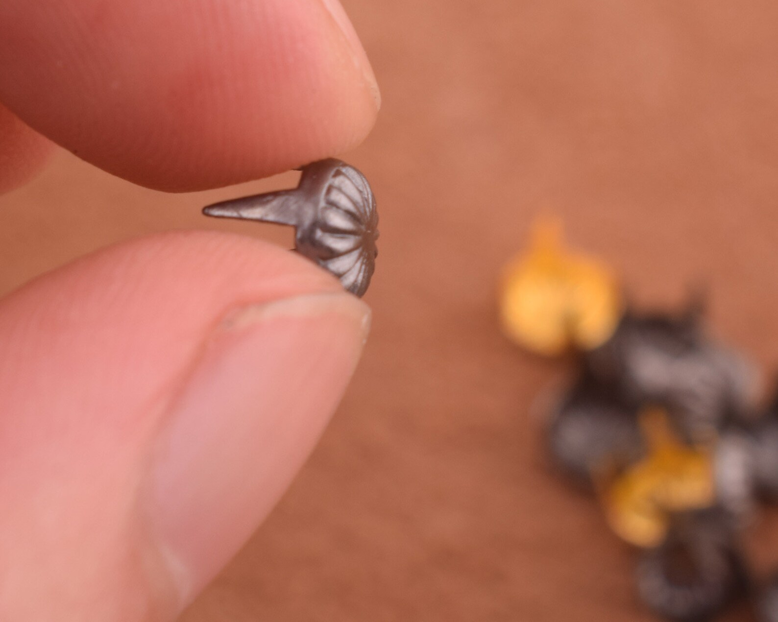 120pcs leather rivets/metal brads 4 feet Studs66mm claw Etsy