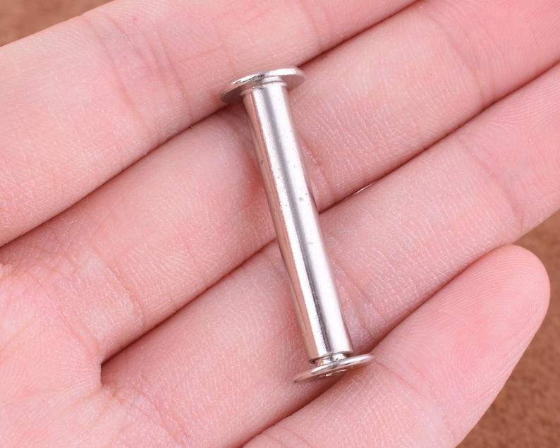 Solid Screw Snaps Rivet Metal Screw Rivets319mm flat head Etsy