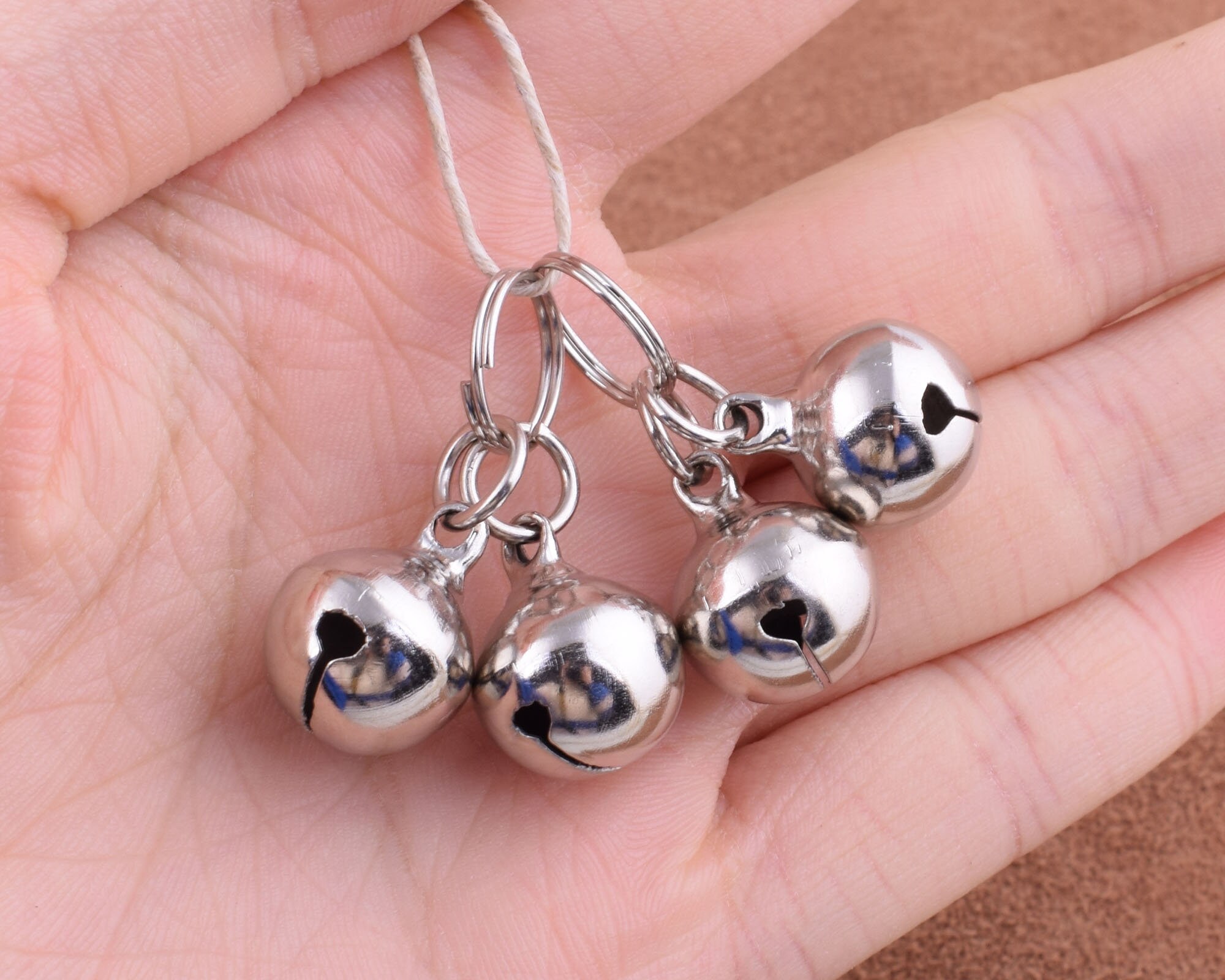 Jingle Bells Dog Collar Christmas Charm 14mm Durable Jingle Etsy