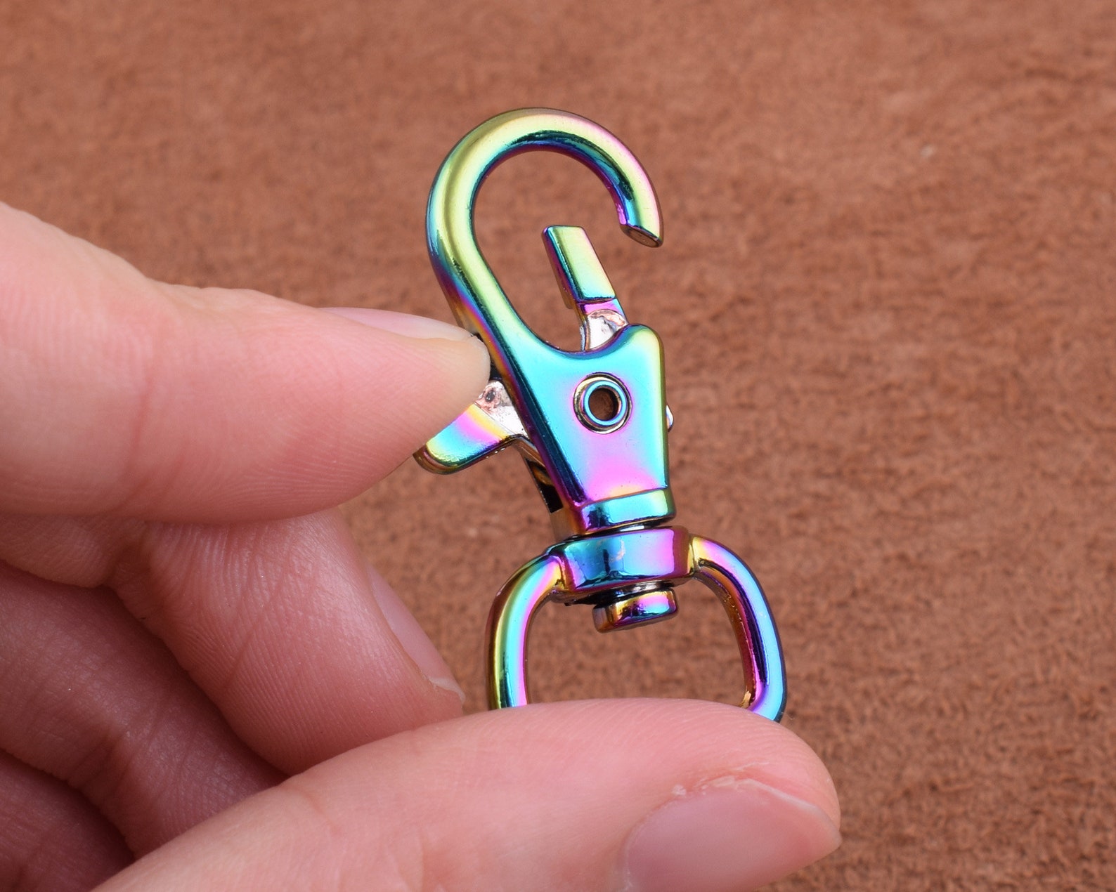 Trigger Snap Hooks Purse Hook Rainbow Key Hook3814mm Push Etsy