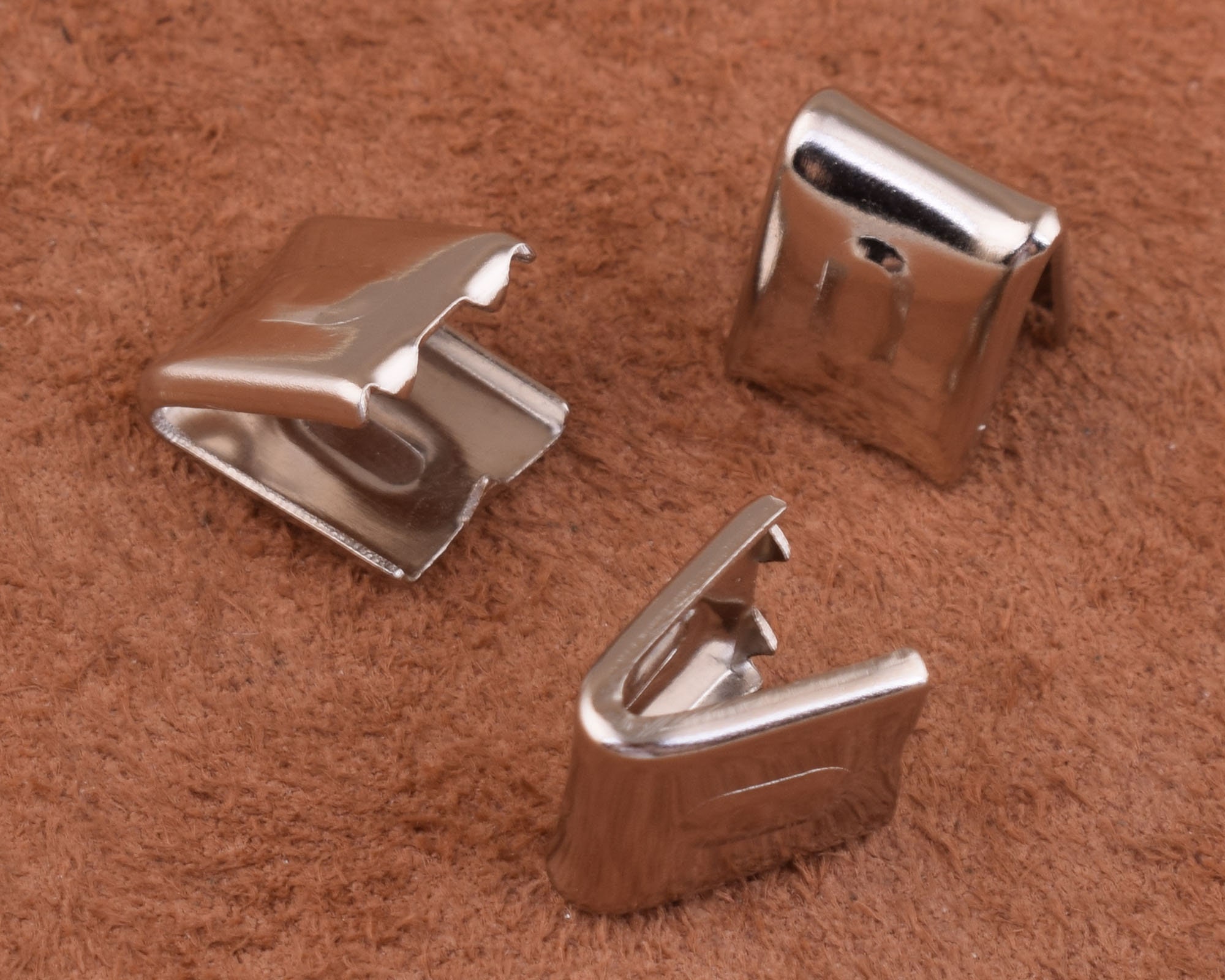 Ribbon End Clamps Ribbon Clips10mm Cord Clamp Clamps Crimp Etsy