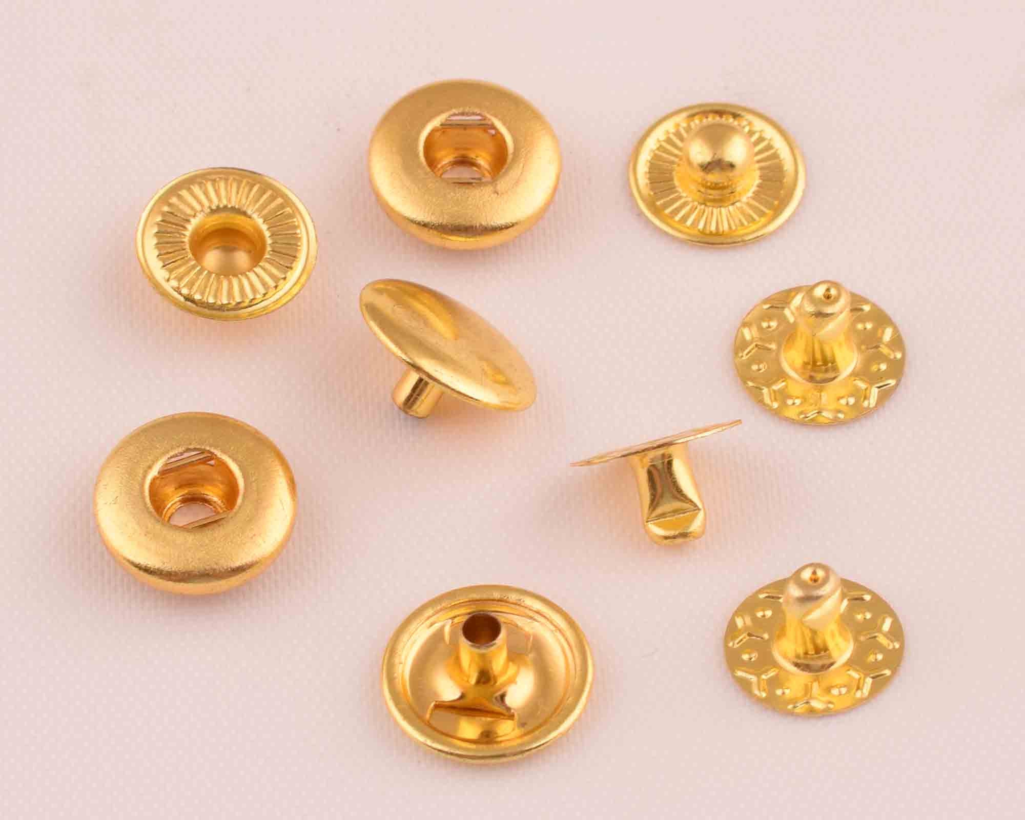 30set snap button Snap Fastener Press Stud Closure Buttons Etsy