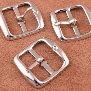 Silver Belt Buckle 15pcs Metal Adjuster Buckle Tri Bar Buckles Strap Buckle Adjuster Slider Bag Making Accessories