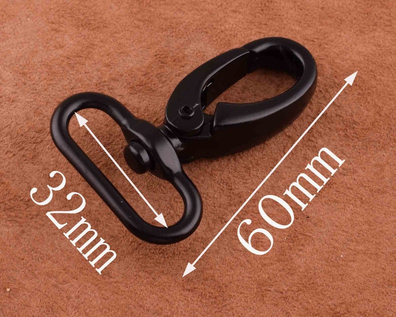 Swivel Snap Hook,Swivel Lever Snap Hook swivel clip 60*32mm Trigger clasp,Bag Handbag Strap Handle for pursebagdiy making supplies