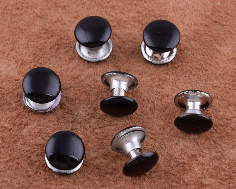 Round Rapid Rivet Stud black Rivets 88mm metal rivets studs Etsy