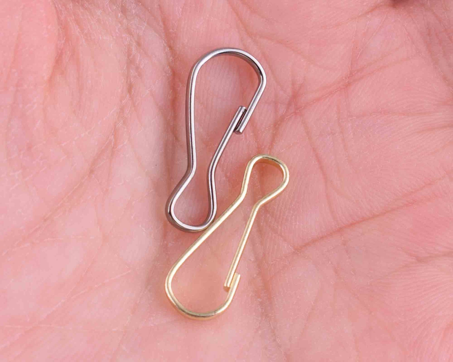 Lanyard Spring Clips Mini Lanyard Hooks207mm Silver/light Etsy