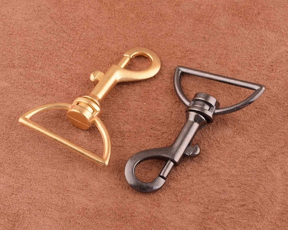 15pcs Gold/silver Metal Swivel Snap Hooks Swivel Hooks Swivel Clasp 5730mm  Lobster Buckle for Purse Push Gate Hook/bag/purse/diy Making 