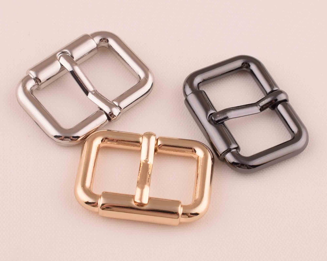10 Pcs Roller Pin Belt Buckle2313mm Metal Zinc Alloy Single Etsy UK