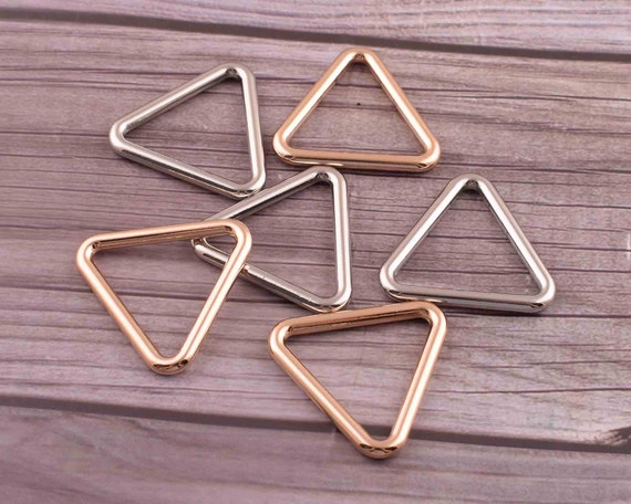 Triangular Loop Open Bag Rings Metal Buckles 10 20 25 30 Mm - Foto 8