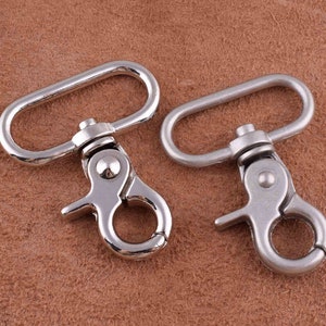6 pcs swivel snap hooks metal swivel buckle,zinc alloy swivel clasp lobster buckle,Swivel Lobster Clasps Clips for bag strap supplies