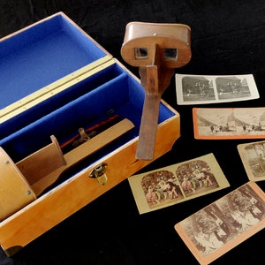 Original Stereoscopes and Stereoscopic Image Cards