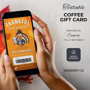 Carte-cadeau numérique pour Thanksgiving Real Estate – Envoyez des remerciements avec une touche amusante et festive !