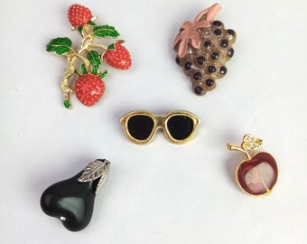 1x vintage Brosche, alter Modeschmuck, Geschenk für Freundin/Freund/Schwester/Mutter/Tante