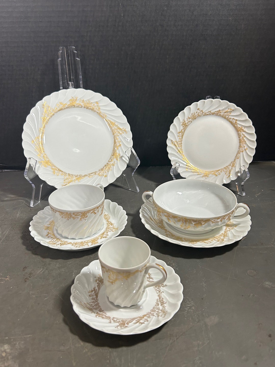 Ladore China by Haviland Limoges France Demitasse Cups Etsy