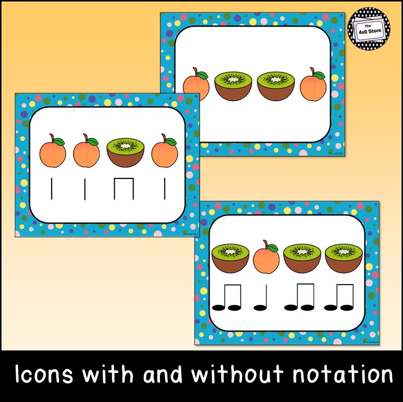 Pre Rhythm iconic Notation Cards & Composition Activity : - Etsy