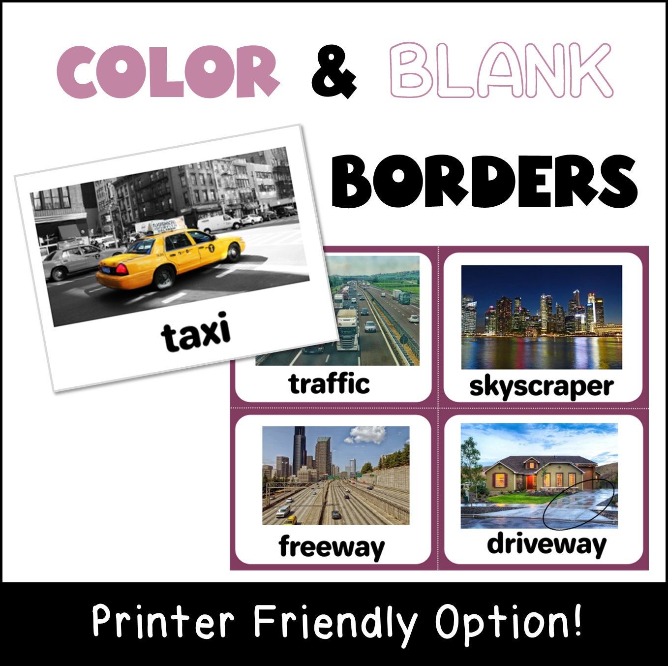 Vocabulary Flashcards With Real Pictures for ESL and Speech - Bundle 1 ...