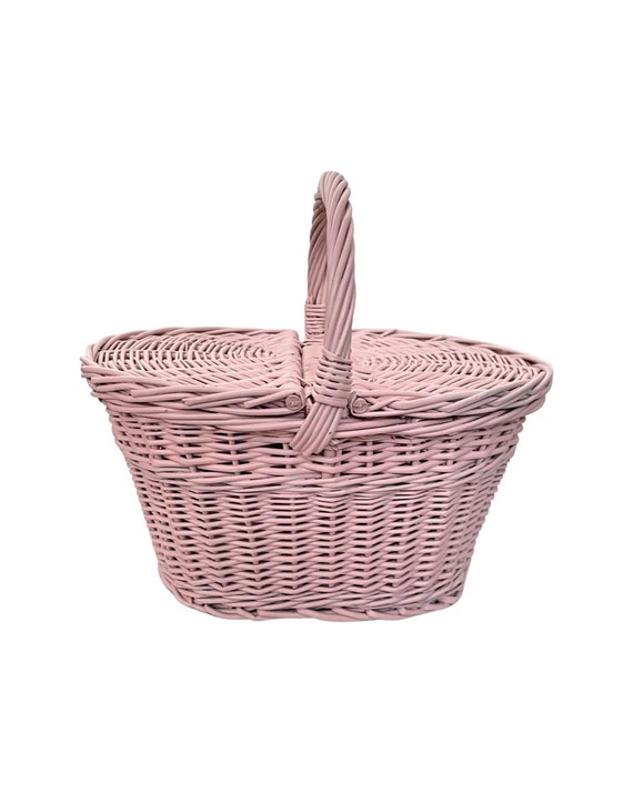 Children's Picnic Basket Kids Wicker Picnic Basket Sensory Etsy UK