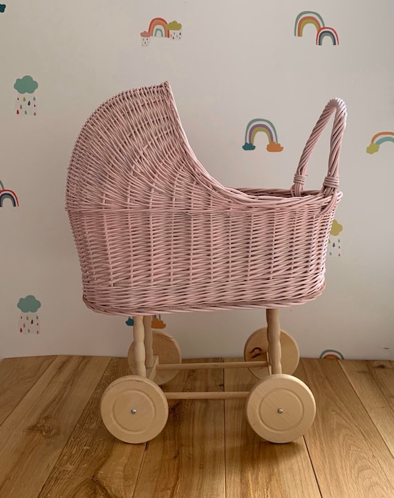 light pink pram