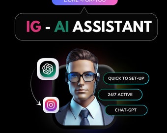 Instagram AI Assistant Bot: ChatGPT Customer Service (Make.com)