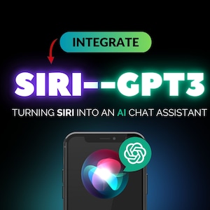 Connect Siri with ChatGPT API | Your Personal AI Chat Assistant for Copywriting | E-commerce | Social Media |  Real Estate | Email Marketing